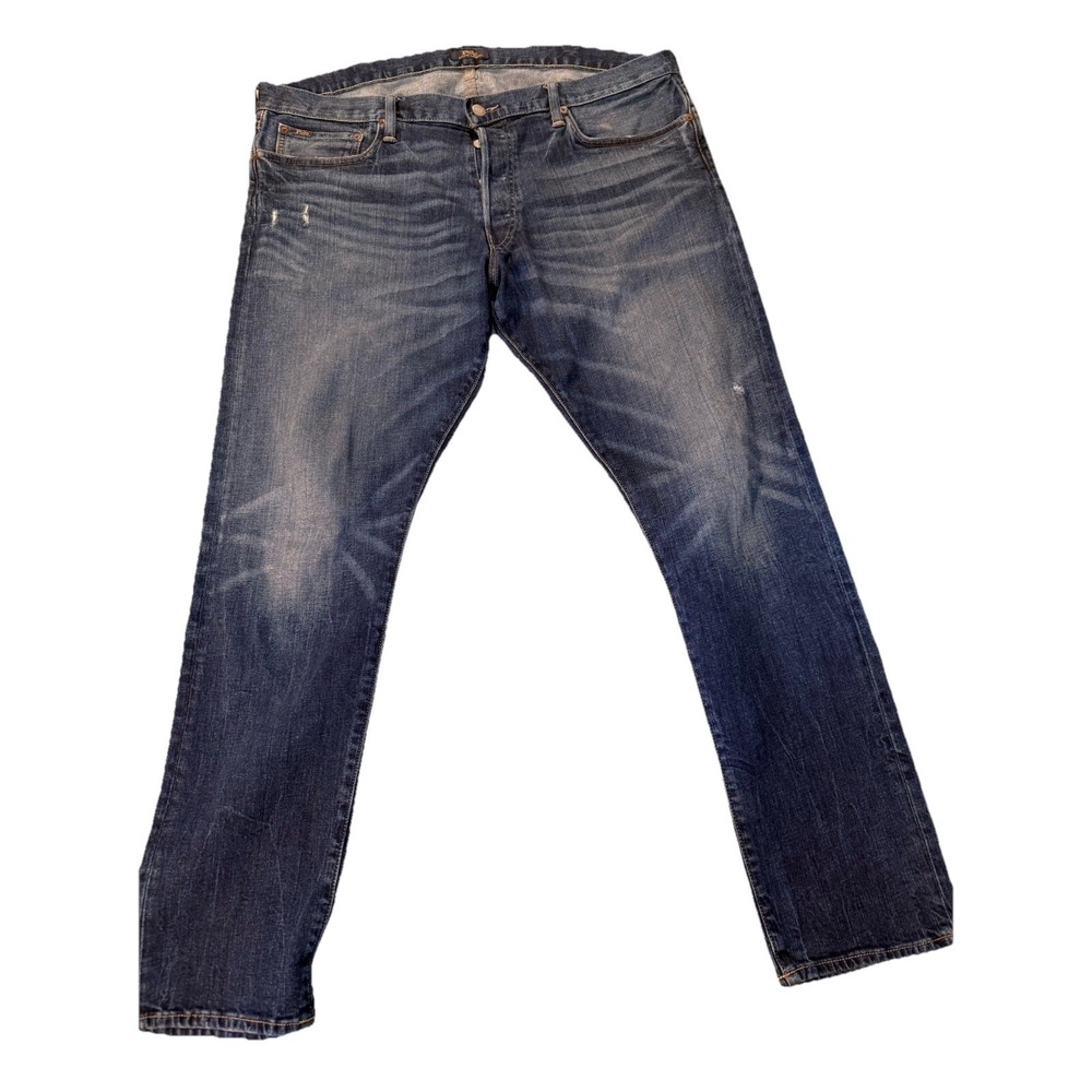 Men's Polo Ralph Lauren Slim Sullivan Jeans size 38x32, faded dark wash